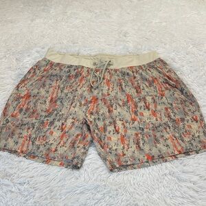 CRANE SIZE L Stylish Men's Patterned Shorts DRAWSTRING, PULL ON
